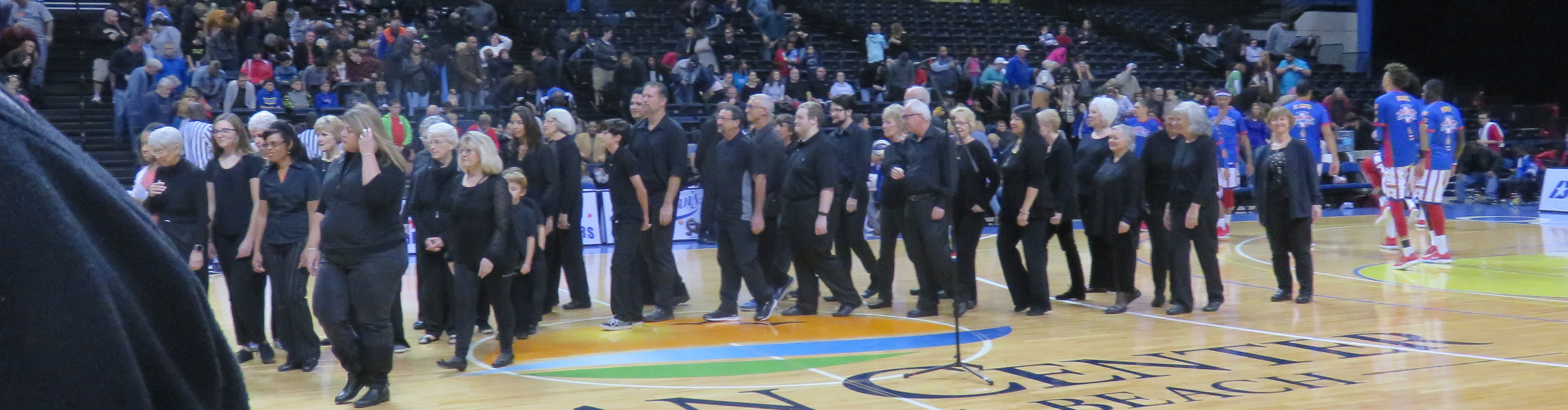 Central Sings for Globetrotters