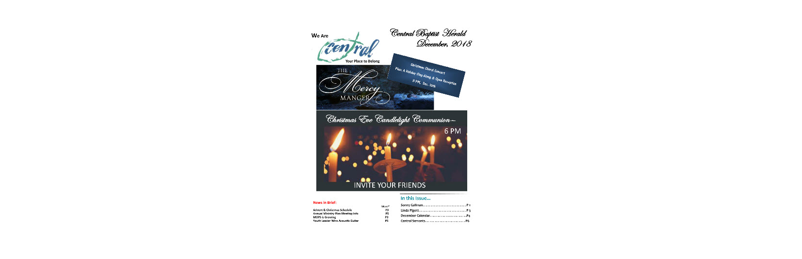 December Central Herald Newsletter Now Available