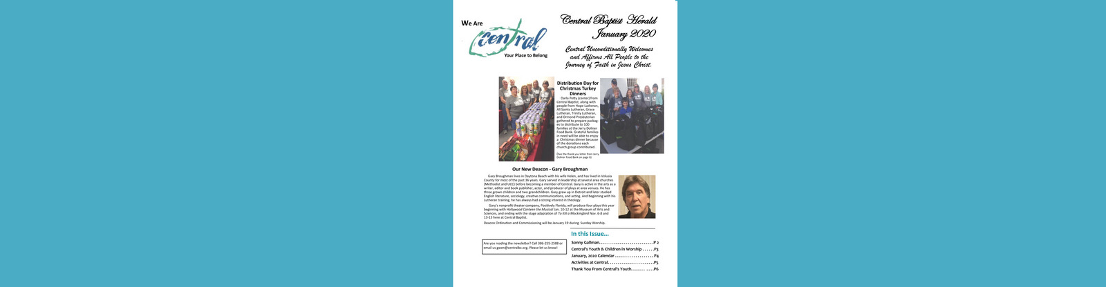 January 2020 Central Newsletter Now Available