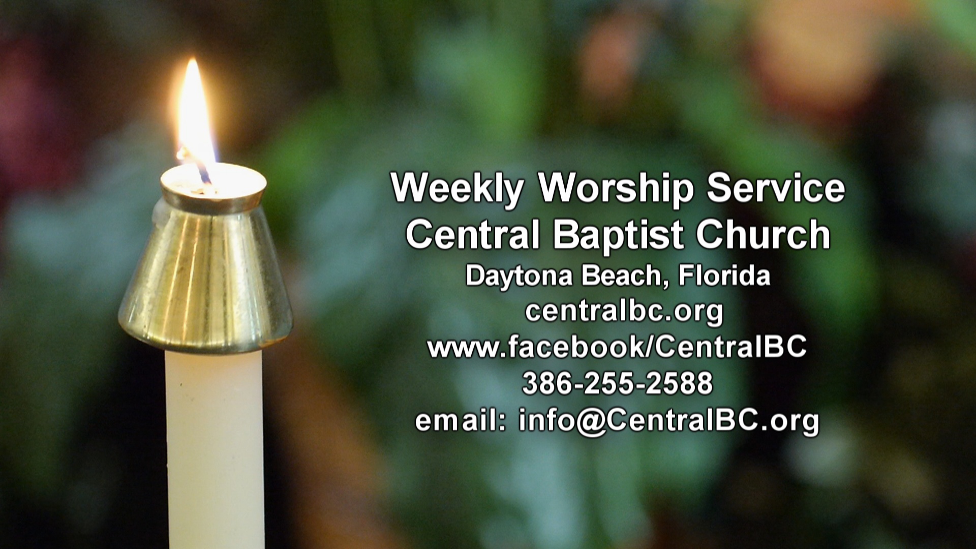 Link to Previous Worship Services on YouTube During the Pandemic